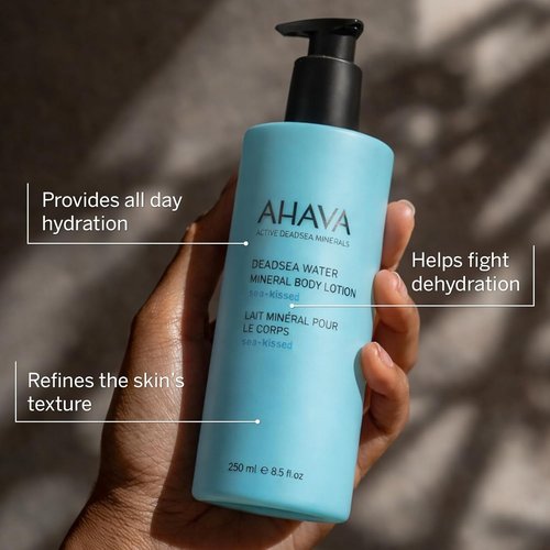 AHAVA Dead Sea Water Mineral Body Lotion - All-Day Hydration & Skin Refinement | 8.5 fl. oz