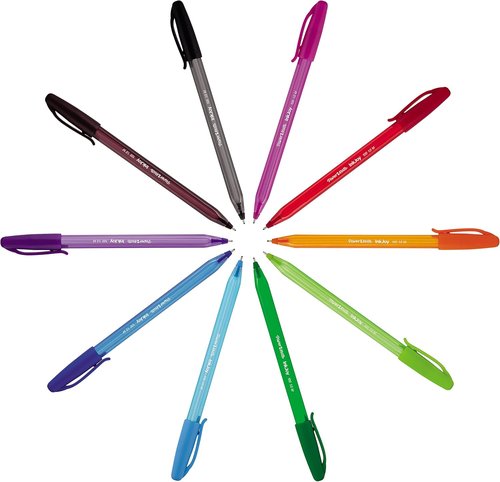 Paper Mate InkJoy Ballpoint Pens - Medium Point (1.0mm), Assorted Colors, 36 Count Pack