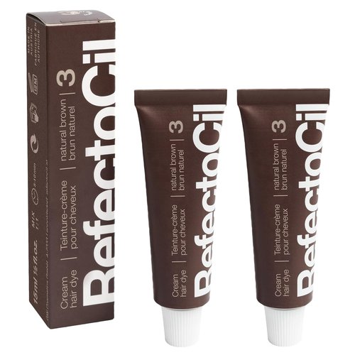 RefectoCil Cream Hair Dye 2-Pack - Professional Hair Tint for Vibrant, Long-Lasting Color