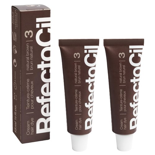 RefectoCil Cream Hair Dye 2-Pack – Professional Hair Tint for Long-Lasting Color