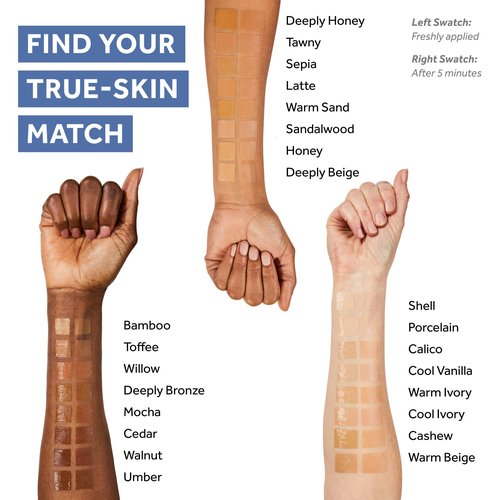 No7 Lift & Luminate Serum Foundation - SPF 15 Liquid Makeup for Dewy Glow - Radiant for Mature Skin - Cool Vanilla (1 Fl Oz)