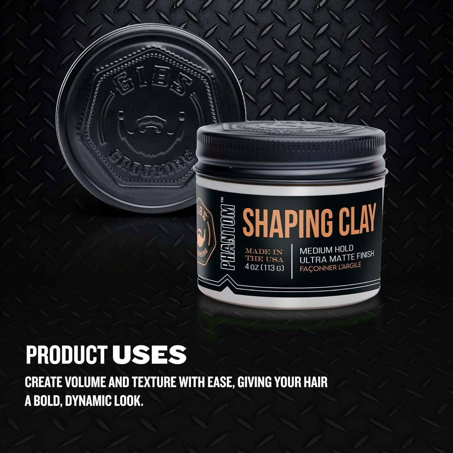 GIBS - Matte Finish Hair Styling Cream | Long-Lasting Hold & Shine for All Hair Types