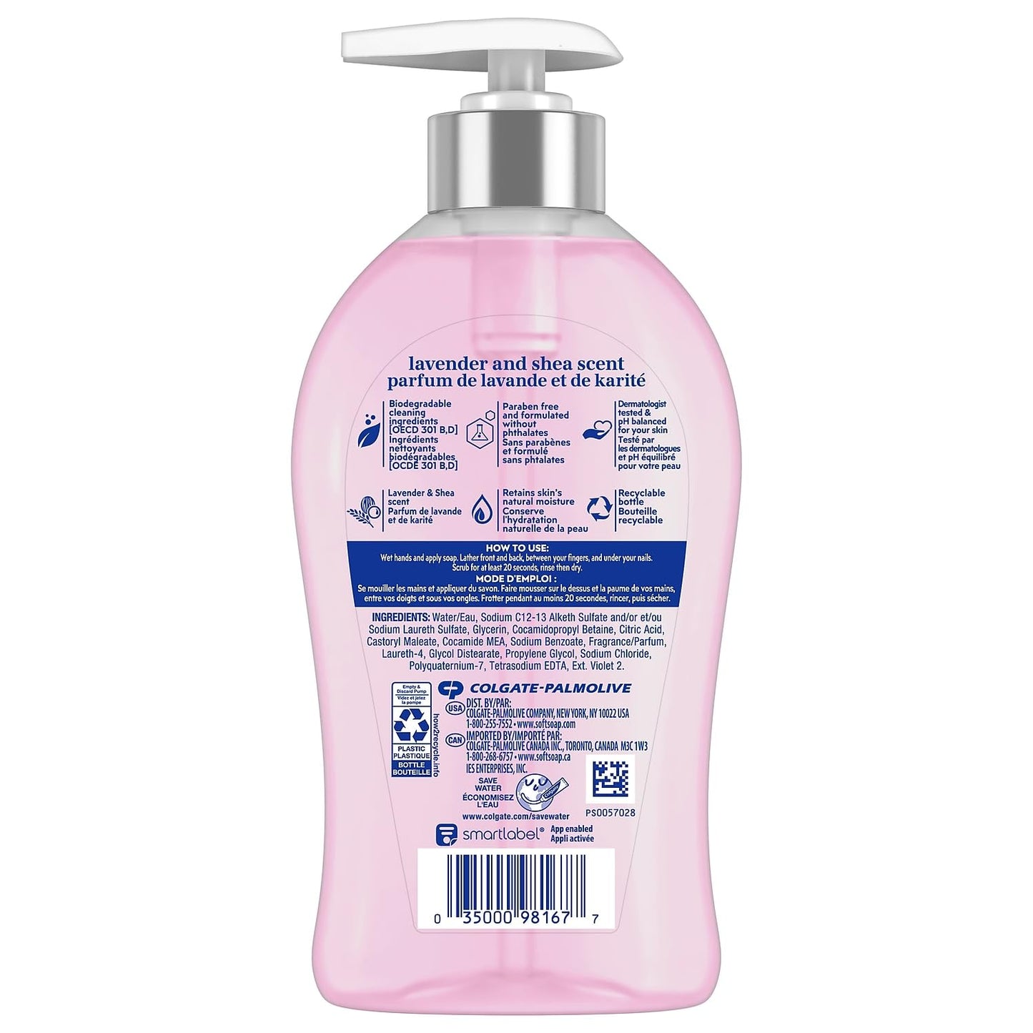 Softsoap Deeply Moisturizing Hand Soap - Shea Butter & Lavender Scent | 11.25 Fl Oz