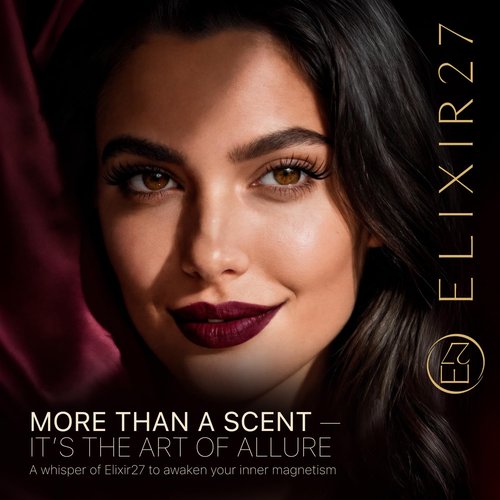 ELIXIR27 Pheromones Perfume Oil for Women Luxury Feminine Fragrance Oil, Long-Lasting Scent with Raspberry, Jasmine & Vanilla Notes