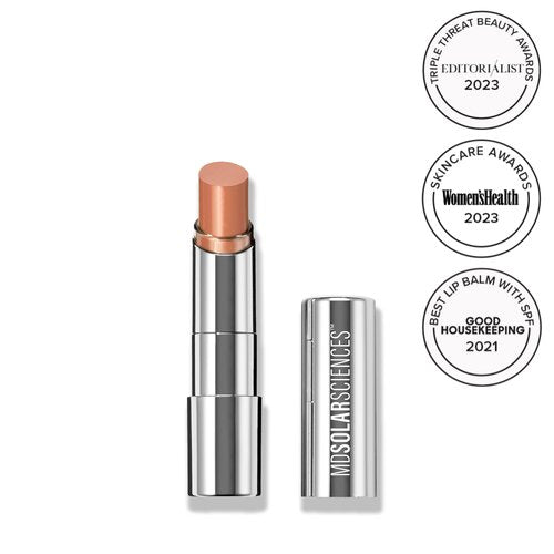 MDSolarSciences Tinted Sheer Lip Balm SPF 30 Hydrating Lip Sunscreen Shea Butter, Jojoba & Avocado Oils Moisturizing, Vegan, Clean & Cruelty Free Lip Care 0.15 oz
