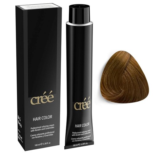 Cree Professional 8.33 - Intense Golden Blond Permanent Hair Color | Long-Lasting Gray Coverage - 100ml