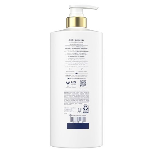 Dove Daily Moisture Conditioner - Hydrating Formula with Bio-Protein & Hyaluronic Serum | 28 Fl Oz