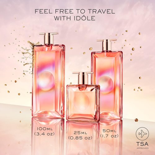 Lancôme Idôle Nectar Eau de Parfum - Long-Lasting Sweet Floral Fragrance with Vanilla - 1.7 Fl Oz