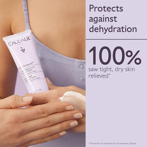 Caudalie Vinotherapist Hand & Nail Cream - Nourishing Shea Butter & Grapeseed Oil | Vegan & Dermatologically Tested