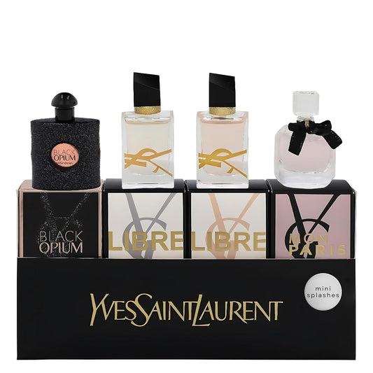 Yves Saint Laurent YSL Women's Perfume Mini Travel Set - 4-Piece Variety Collection