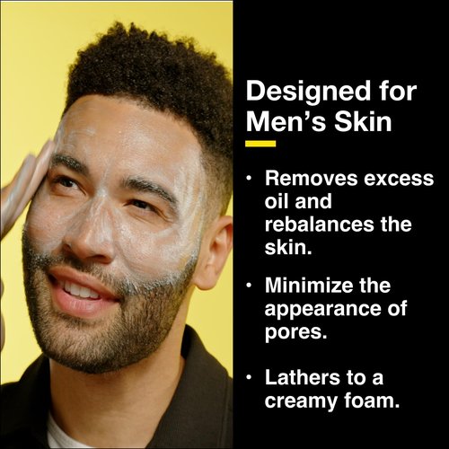 Lumin Dynamic Duo Skincare Set for Men – Charcoal Wash & Daily Moisturizer Kit, Face Cleanser & Hydrating Cream