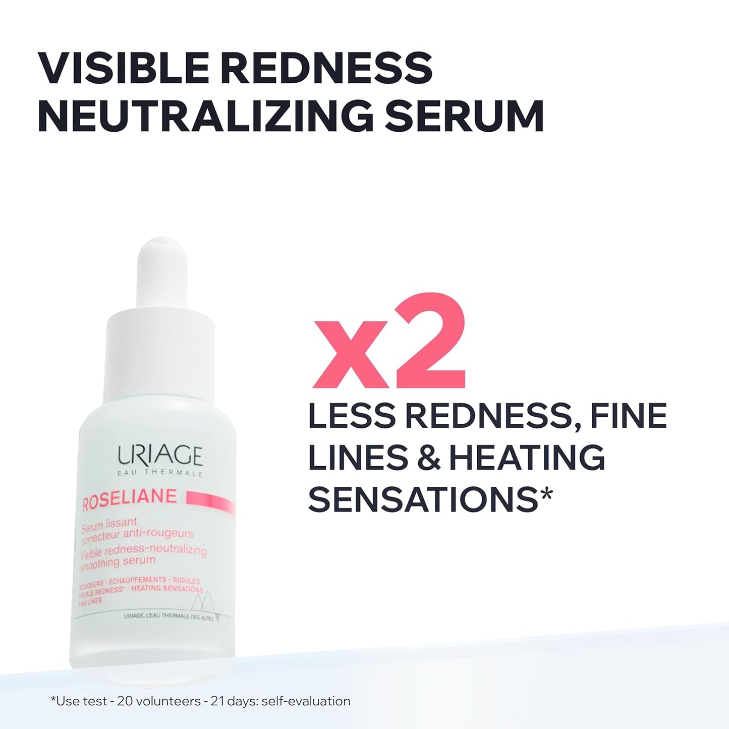 Uriage Roseliane Smoothing Serum - Calms Redness & Heating Sensations | Fine Lines Treatment