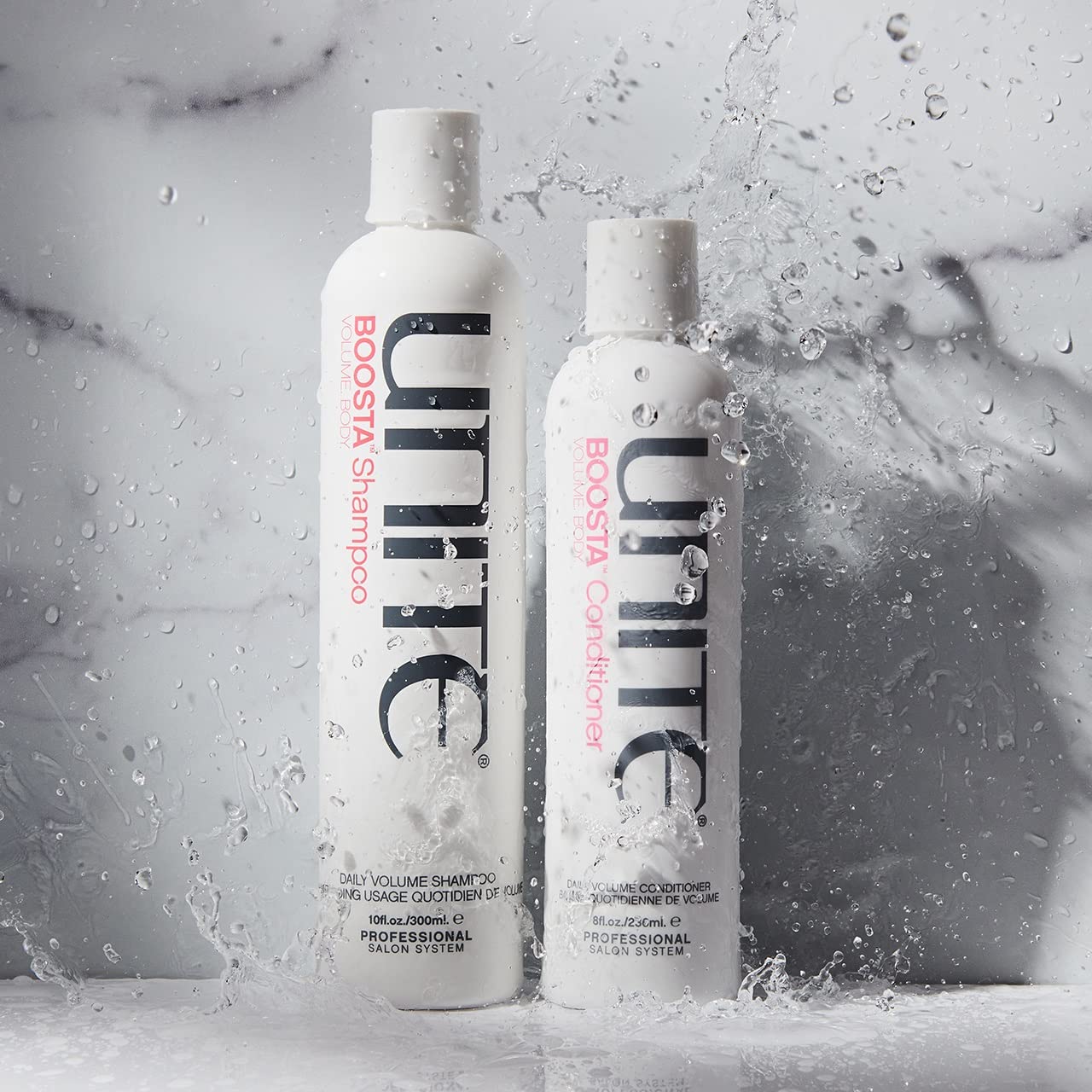 UNITE Hair – BOOSTA Conditioner – Lightweight Volumizing Formula for Fine Hair – UV Protection | 8 Fl Oz