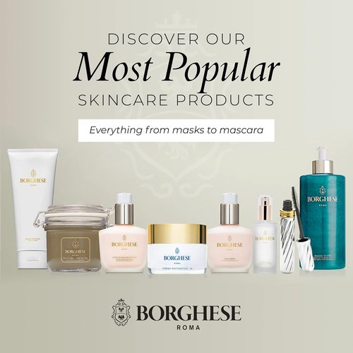 Borghese Intensive Age Defying Exfoliator - Weekly Foaming Scrub with Peptides & Hyaluronic Acid for Smooth Skin