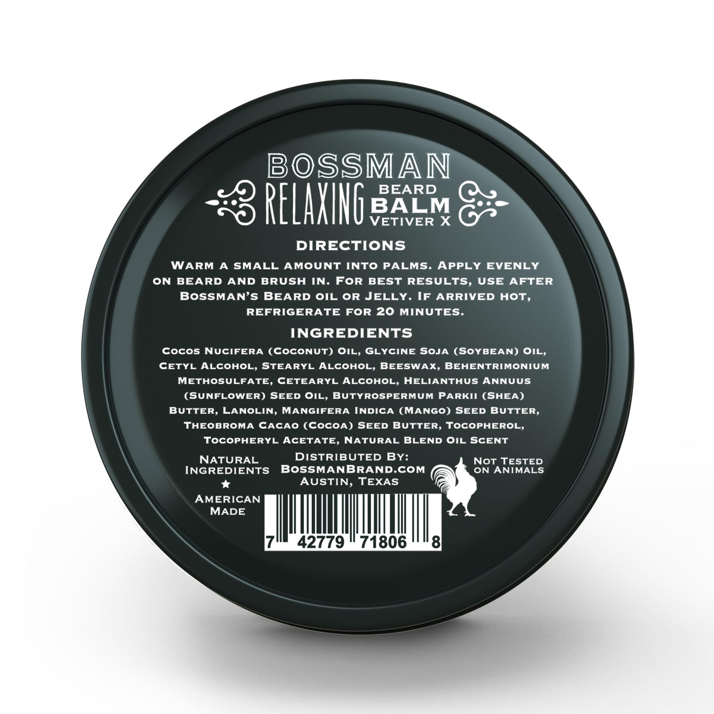 Bossman Beard Oil Jelly and Relaxing Beard Balm Combo - Vetiver X Scent