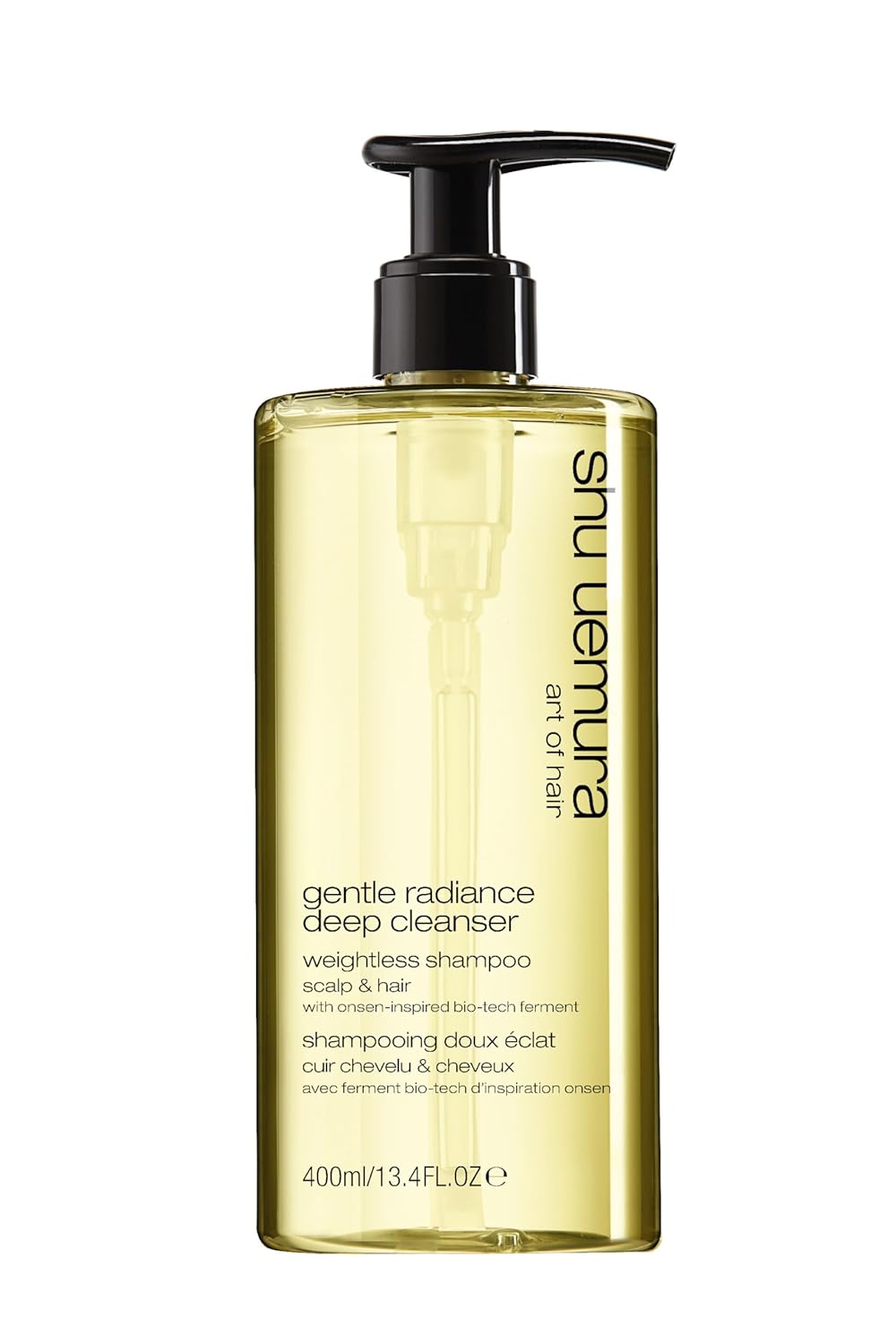 Shu Uemura Art of Hair Gentle Radiance Clarifying Shampoo - Deep Cleansing & Moisture Balancing, 13.4 Fl Oz