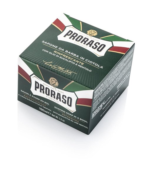 Proraso Shaving Soap - Rich Lather for a Smooth Shave | Classic Eucalyptus Scent