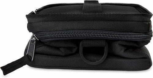PackIt MOD 3-IN-1 Insulated Lunch Box - EcoFreeze Technology, Black, Removable Strap for Fresh Meals