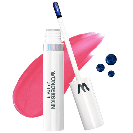 Wonderskin Wonder Blading Lip Stain Peel Off Masque - Long Lasting, Waterproof Pink Tint | Matte Finish