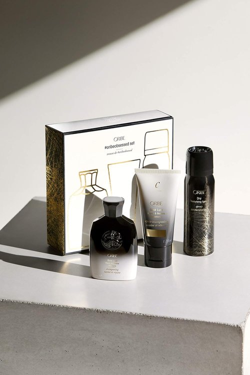 Oribe Obsessed Set - 3 Count Hair Care Collection | Luxurious Black Packaging