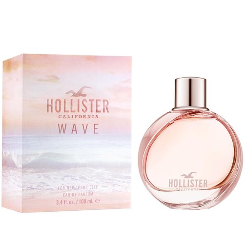 Hollister Wave Women Eau De Parfum - Refreshing Fragrance in 3.4 Ounce Bottle