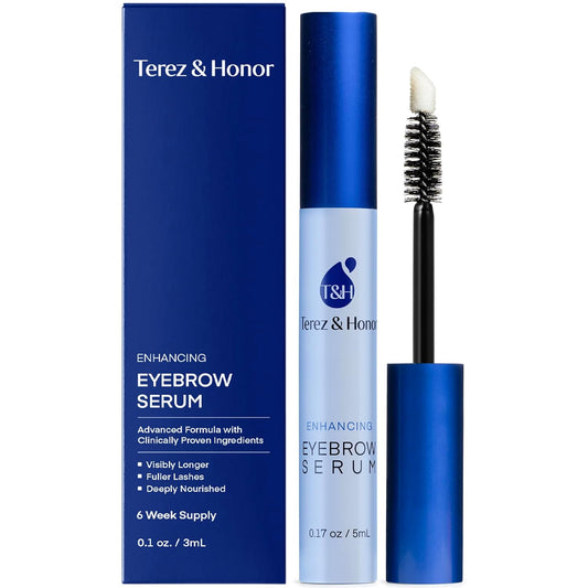 Skiennix Eyebrow Growth Serum - Natural Enhancer for Thicker, Fuller Brows - 5mL