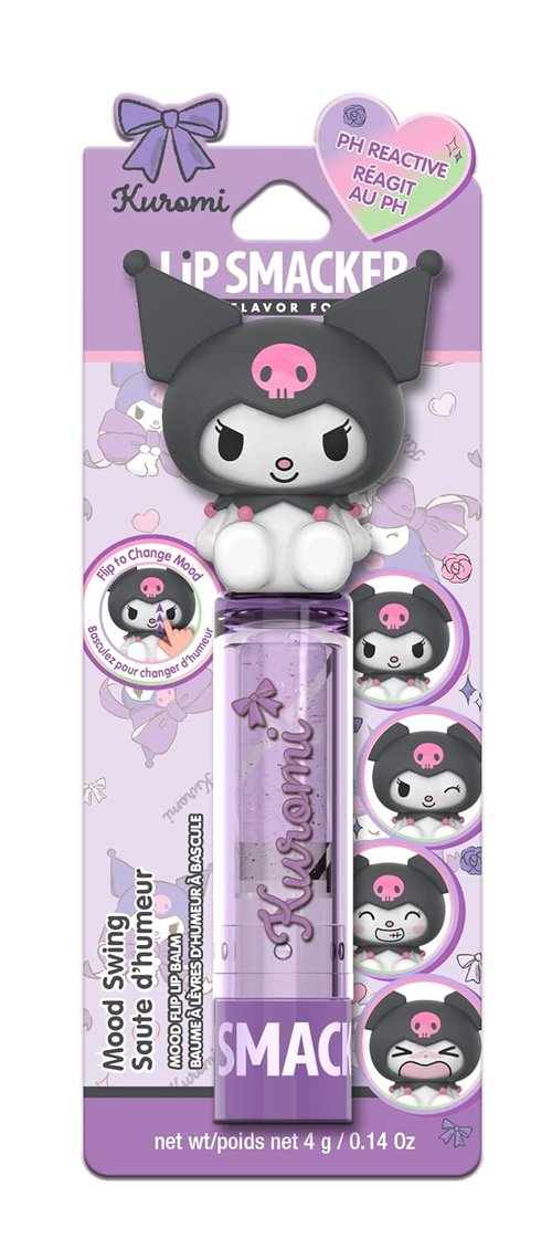Hello Kitty® Mood Lip Balm - Kuromi™ Flavor for Soft, Hydrated Lips | Perfect Gift Idea
