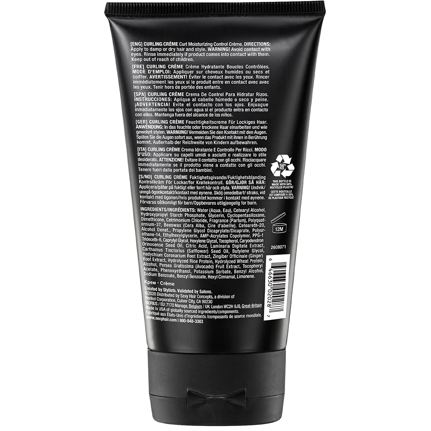 SexyHair Style Slept In Texture Cream - Lightweight Control for Soft Texture & Shine | Easy Wash Out