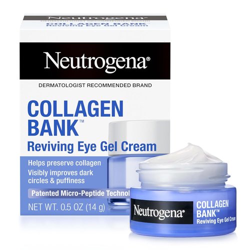 Neutrogena Collagen Bank Eye Cream - Revitalize Under Eyes, Reduce Dark Circles & Puffiness | 0.5 oz