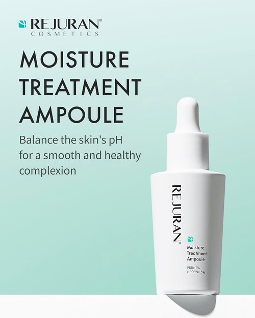 REJURAN® Moisture Treatment Ampoule - Deep Hydrating Face Serum for Long-Lasting Moisture | 1.01 fl oz