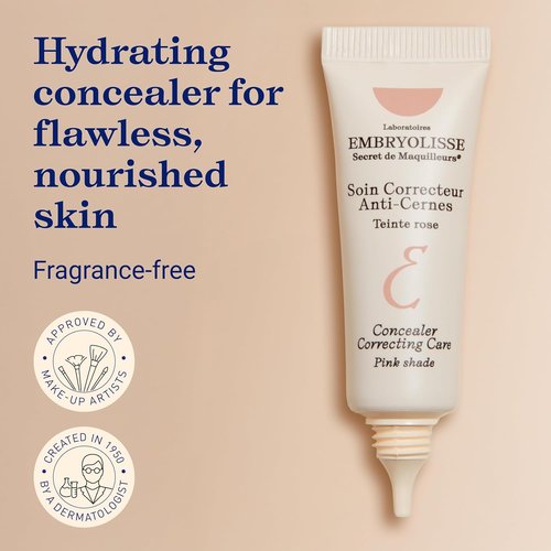 Embryolisse Concealer - Hydrating Under Eye Makeup for Dark Circles & Puffiness | 0.27 fl oz