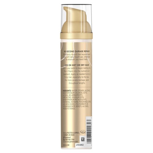 Pantene Miracle Rescue Leave-In Treatment with Pro-V Pearls, Instant Damage Repair, 3.38 oz