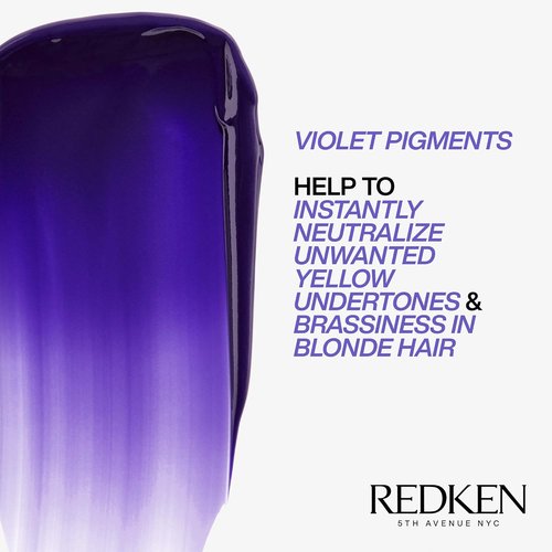 Redken Blondage Express Anti-Brass Mask - Ultra-Pigmented Purple Treatment for Blonde & Highlighted Hair