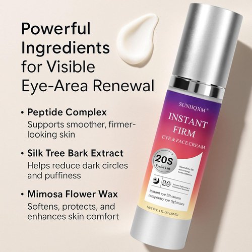 20S Instant Eye Lift Cream - Firm & Smooth Eye Area, Reduces Puffiness & Bags - 30ml (Unscented)