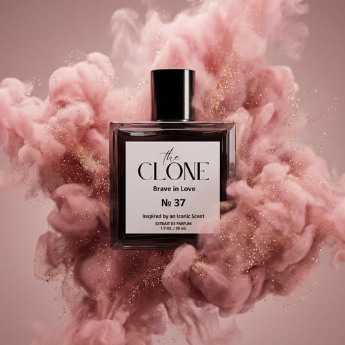 Clone, Brave in Love No. 37 - Inspired by Kilian's Love,Don’t Be Shy Perfume For Women Men Unisex, Extrait de Parfum, Fragrance Perfume Spray, 1.7 Fl Oz (50ml)