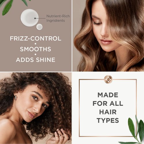 Argan Magic Anti-Frizz Blow Dry Spray – Protects Against Humidity & Tames Frizz | Adds Glossy Shine & Softness | Paraben-Free, | (8 Oz)