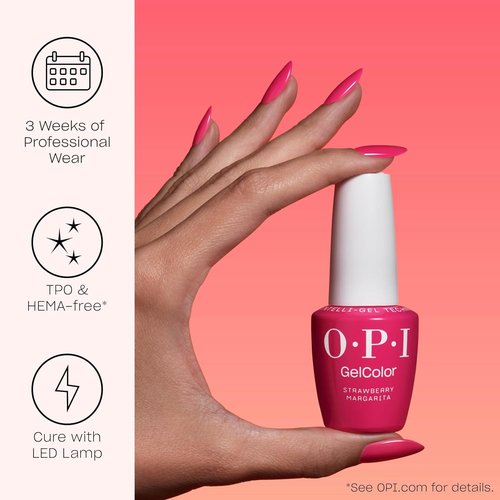 OPI GelColor | Long-Lasting UV Cure Gel Nail Polish | Semi-Sheer & Shimmer Winter Shades | Vegan & HEMA Free | Good Enough to Treat Collection