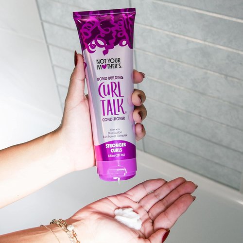 Not Your Mother's Curl Talk Shampoo & Conditioner Set - Bond Building for Curly Hair - 8 fl oz (2-Pack)