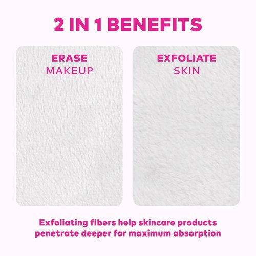 Original MakeUp Eraser 7-Day Set - Effortlessly Remove All Makeup with Just Water | Teddy, 7ct