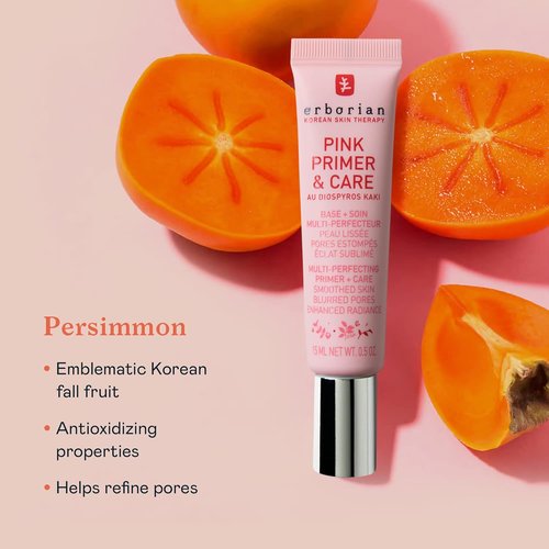 Erborian Pink Primer & Care - Multifunctional Pore-Blurring Cream | Hydrating Rosy Makeup Base