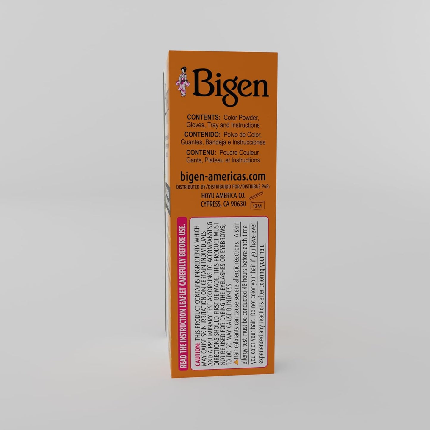 Bigen #26 Golden Brown Permanent Hair Color Powder - Long-Lasting Formula | 6 Pack