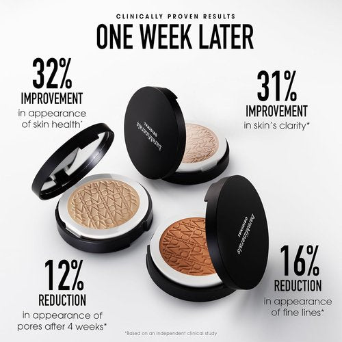 bareMinerals Original Pressed Powder Foundation - Talc-Free, Luminous Finish, SPF 15, Vegan