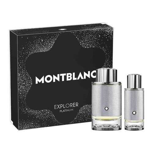 Montblanc Explorer Platinum - Luxury Men's Fragrance | Fresh & Woody Scent, 3.4 oz