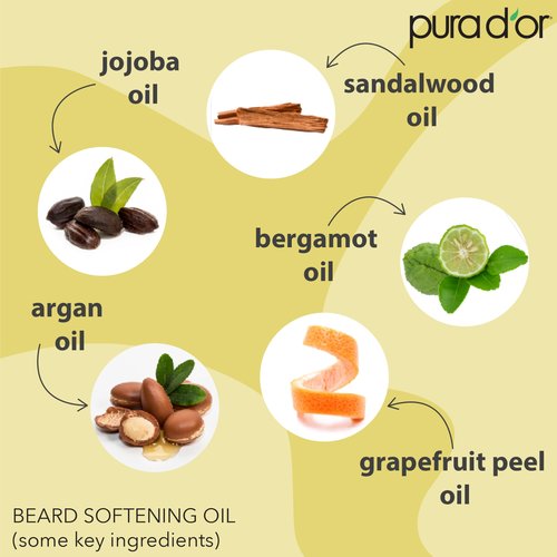 PURA D'OR ORGANIC Beard Oil