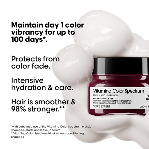 L'Oréal Professionnel Paris Vitamino Color Spectrum Shampoo & Mask Set | Maintains Vibrant Color & Strengthens Hair
