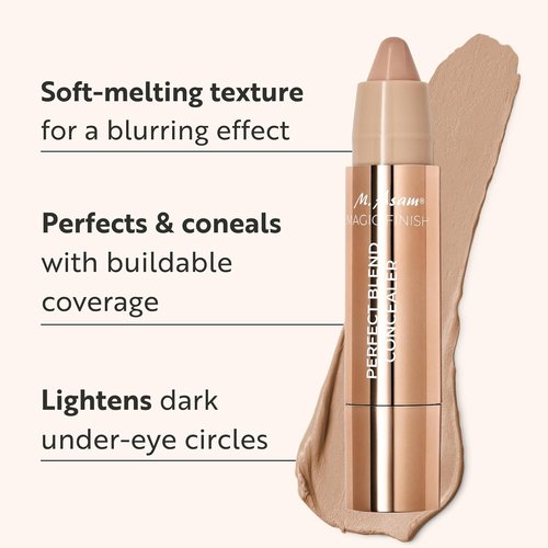 M. Asam MAGIC FINISH Concealer Stick - Long-Lasting Under Eye Brightener in Ivory (3g) | Natural Look & Coverage for All Skin Types
