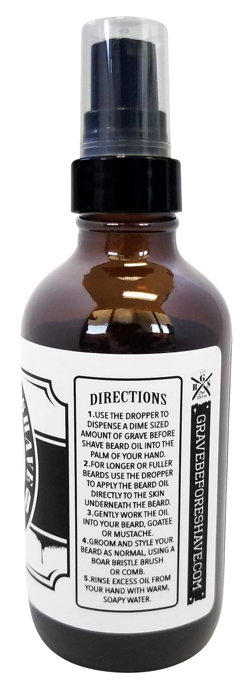 Grave Before Shave™ Beard Oil (OG Blend) 4 oz. Bottle