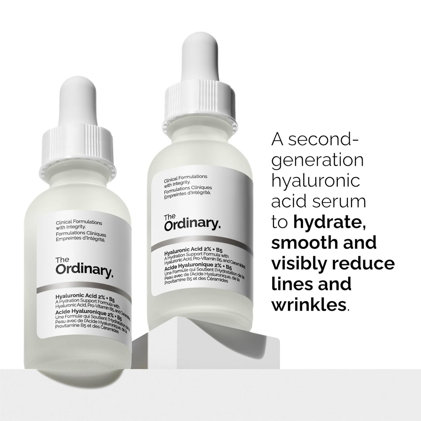 The Ordinary Hydrating Collection - Oily Skin Care Bundle with Hyaluronic Acid & Squalane Cleanser | 3-Piece Set