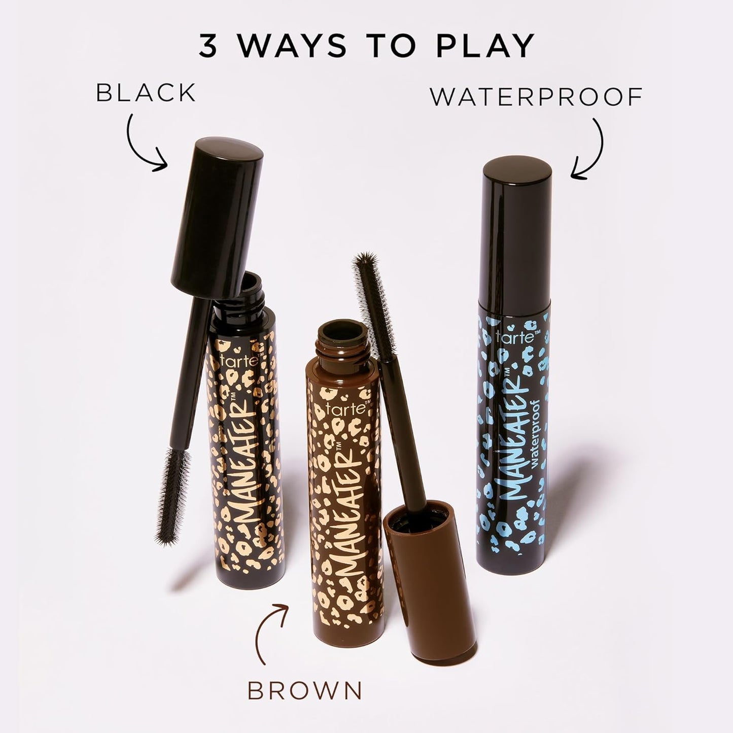 Tarte Maneater Mascara - Extreme Curl, Volume & Length | Long-Lasting & Cruelty-Free Formula