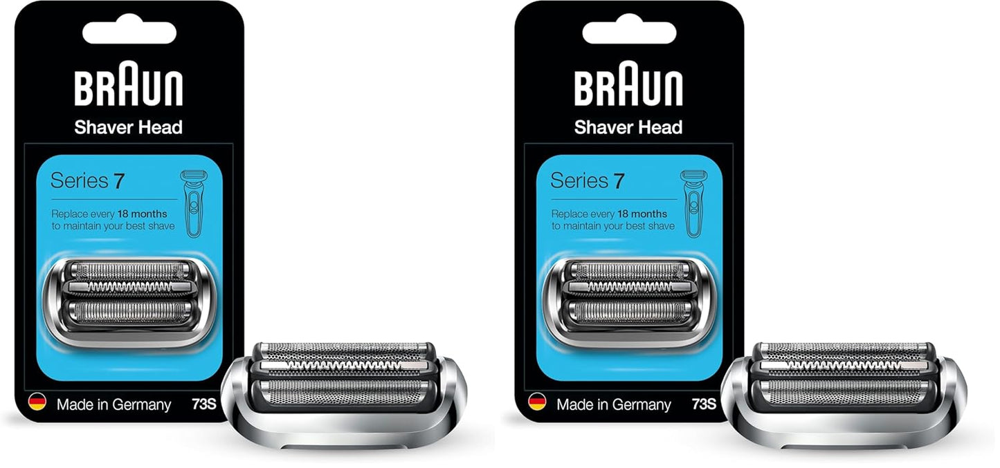 Braun Series 7 Electric Shaver Replacement Head - Compatible with 7020s, 7025s, 7085cc | Pack of 2